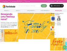 Tablet Screenshot of portinhola.com.br